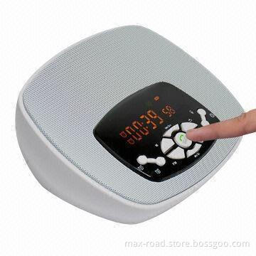 Bluetooth Speaker with LED Display, Alarm Clock, EQ, Best for Hotel and Bedroom